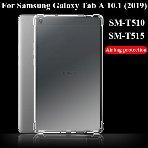 四角氣囊防摔透明 三星 Galaxy Tab A 10.1' 2019 TPU SM-T510/T515 外殼保護套