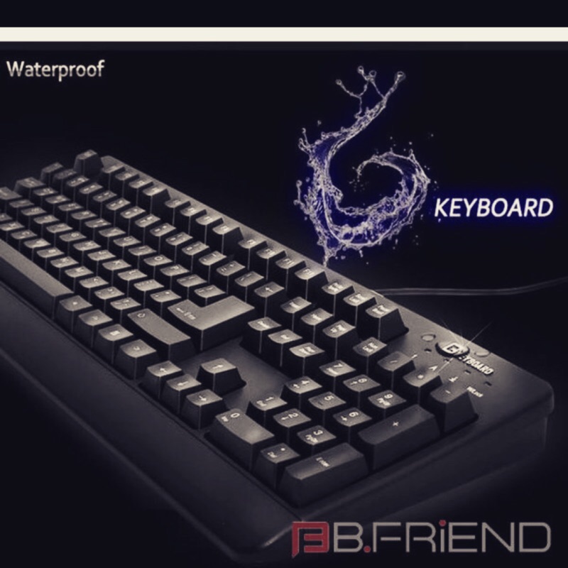 B.FRiEND GKeyboard GK1 防水 類機械電競鍵盤