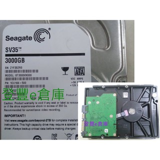 【登豐e倉庫】 F580 Seagate ST3000VX000 3TB SATA3 資料救援 不小心刪掉 救資料