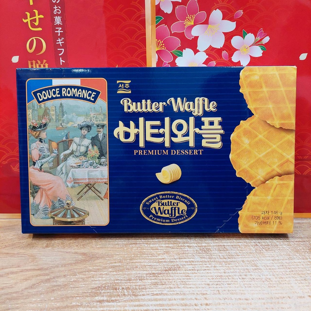 韓國 SEOJU 奶油 鬆餅 餅乾 大 146g