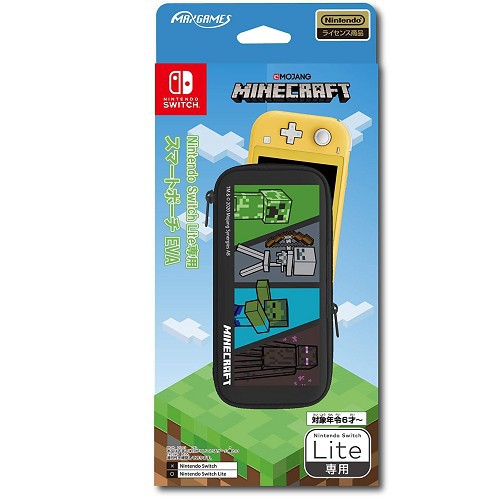 MAXGAMES SwitchLite用 NSLite 原廠授權 EVA收納包 攜行包 我的世界創世神款【魔力電玩】