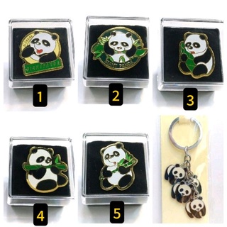 現貨🎀熊貓 貓熊 徽章 別針 胸章 胸針 鑰匙圈