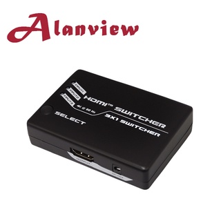 Alanview HDMI 2.0 HDR 三進一出切換器 4K 60Hz (AL2031)