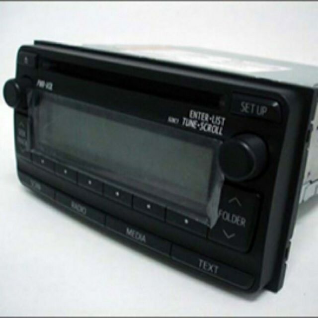 Toyota公司貨wish車用panasonic音響主機CQ-JT52G04D