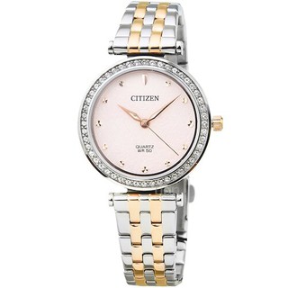 CITIZEN 星辰 花語晶鑽石英女錶-30mm ER0214-54D