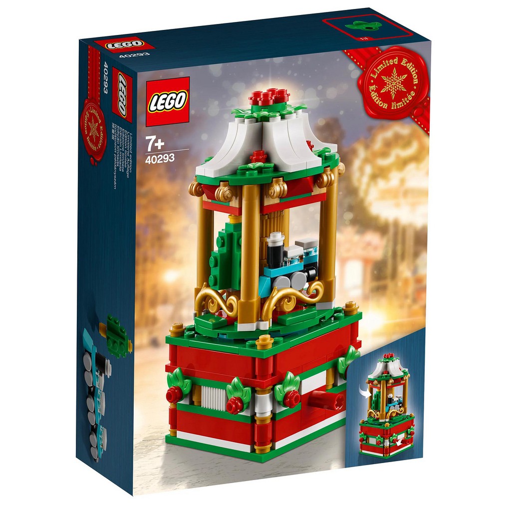【積木樂園】樂高 LEGO 40293 Christmas Carousel 聖誕旋轉盒