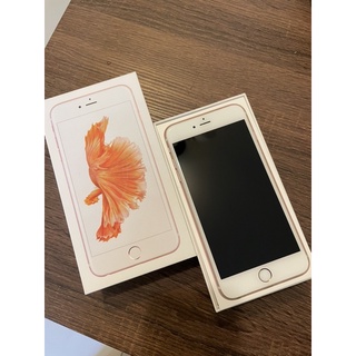 iphone 6S plus 玫瑰金64g 9成新