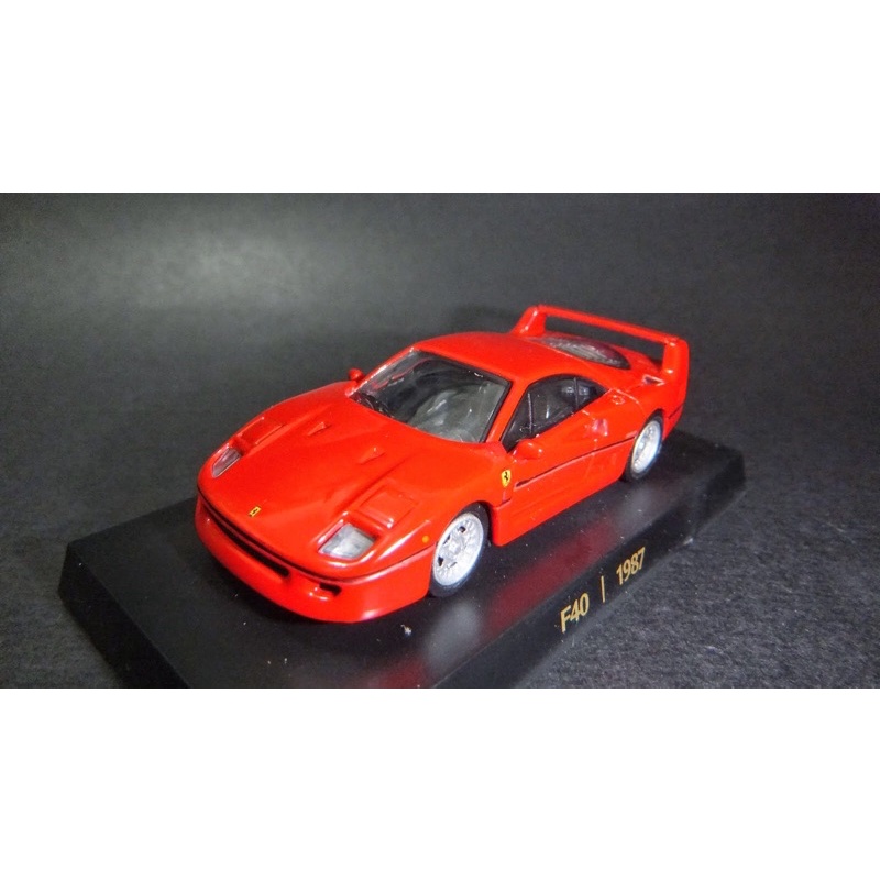 絕版 限量 稀有 711 7-11 法拉利 Ferrari  一代 二代 模型車 三號 3號 F40 1987 馬王