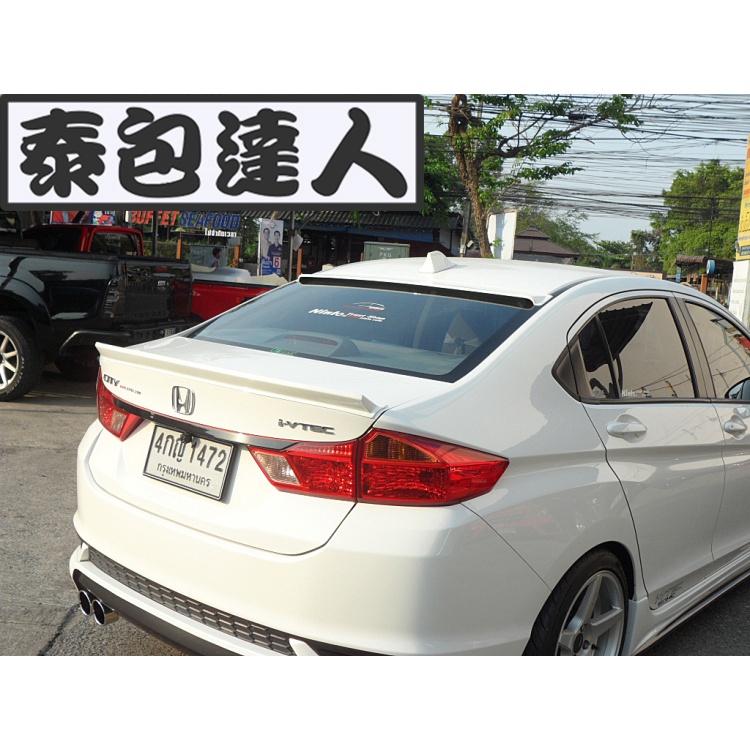 『泰包達人』Honda City GM6 尾翼 鴨尾 鴨尾翼 大尾翼 後上尾翼 後上遮陽 小鴨尾