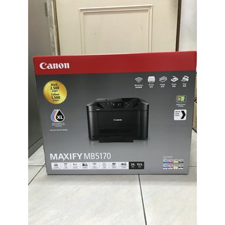CANON MAXIFY MB5170 雙面列印/傳真/影印/掃描/無線+有線網路/ 印表機