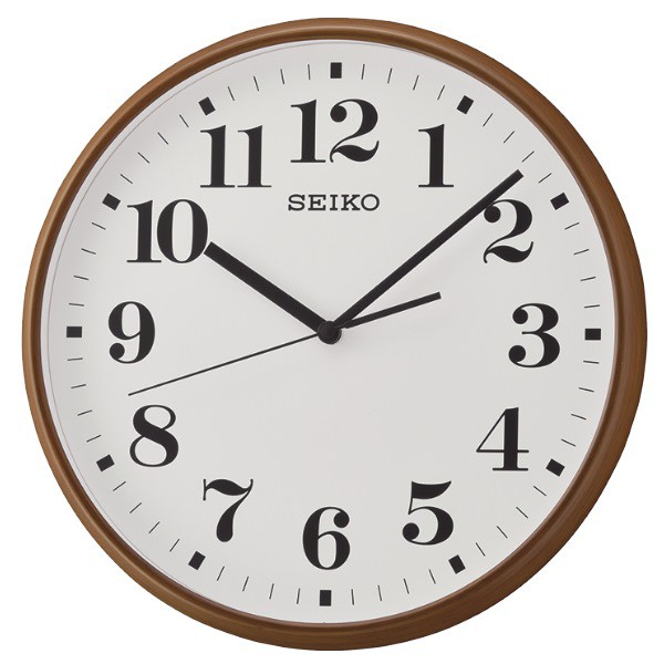 附發票 35公分【時間光廊】SEIKO 日本 精工 掛鐘 滑動式秒針 全新原廠公司貨 QXA697B 靜音 時鐘