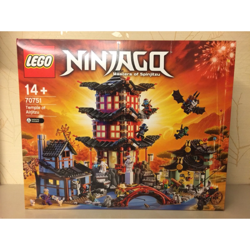 【LETO小舖】LEGO 70751 NINJAGO系列 空術神廟 Temple of Airjitzu 全新未拆 現貨