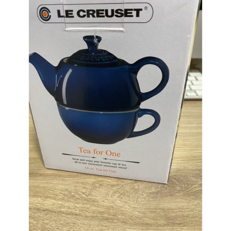 le creuset 單人茶具組 茶壺 粉色