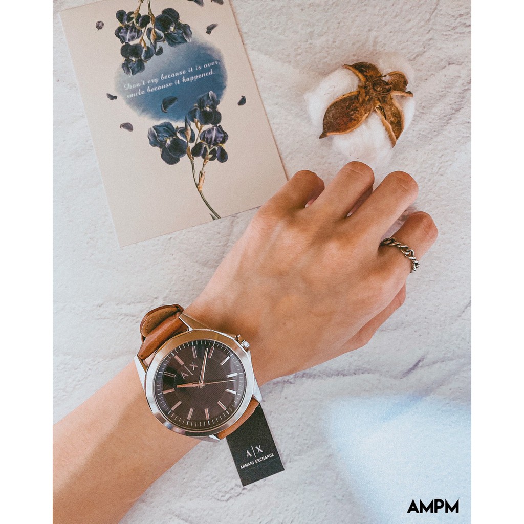 全新 現貨 ARMANI EXCHANGE AX AX2635 亞曼尼 手錶 44mm 三眼計時 黑鋼錶帶 男錶女錶