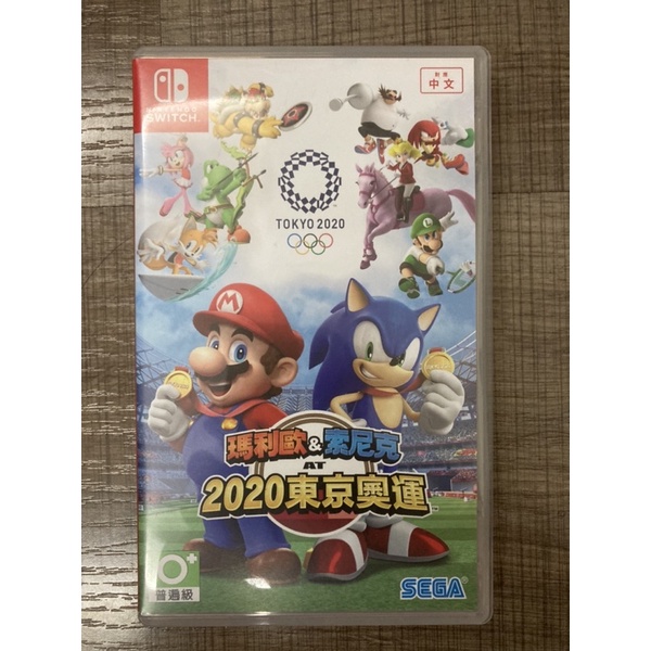 switch 遊戲片 二手 中文版瑪利歐&amp;索尼克 2020東京奧運