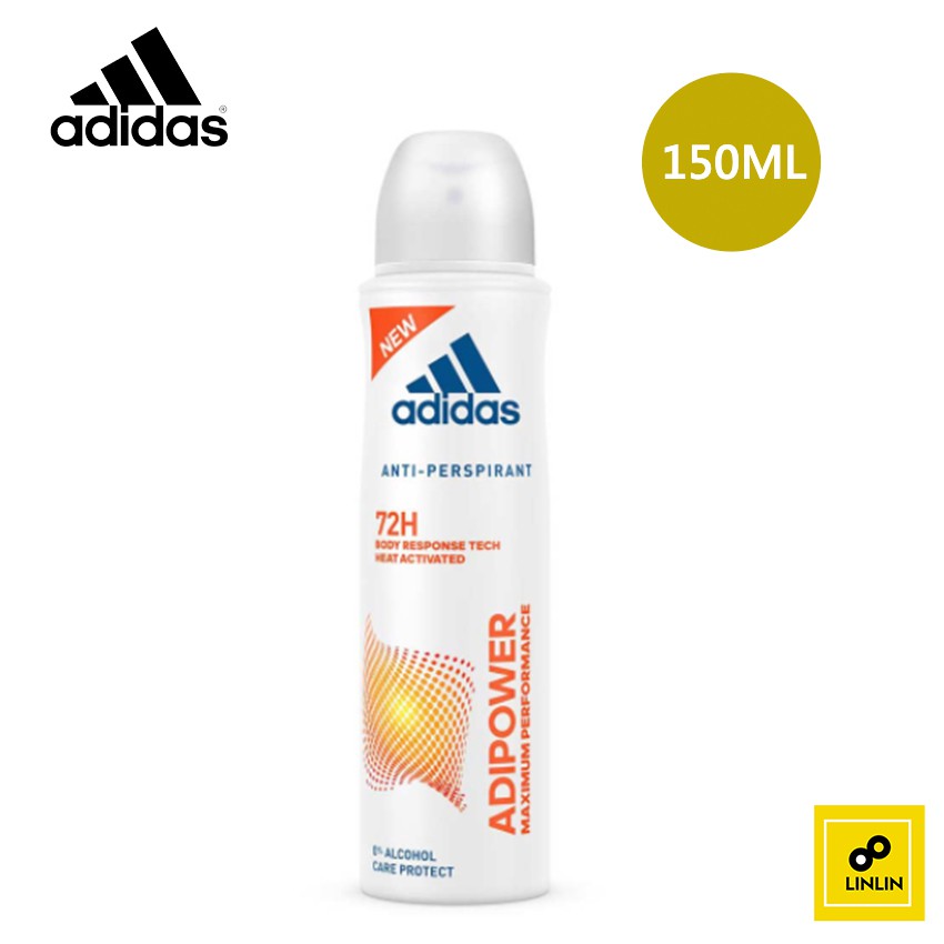 adidas愛迪達 極限動力女用制汗爽身噴霧150ml