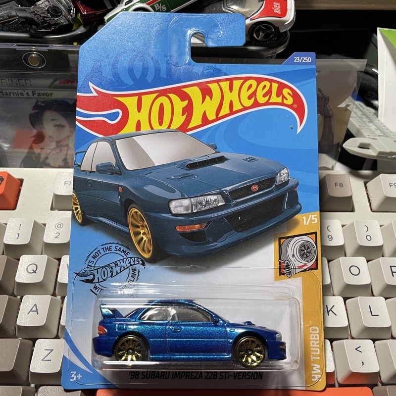 Hot Wheels 風火輪小汽車 速霸陸 Subaru Impreza Sti Version 硬皮鯊