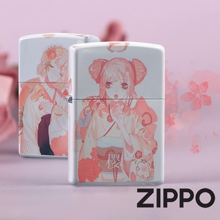 [隔日到貨] ZIPPO 防風打火機 生果子女孩 Z-040 黃銅 美國製 煤油打火機