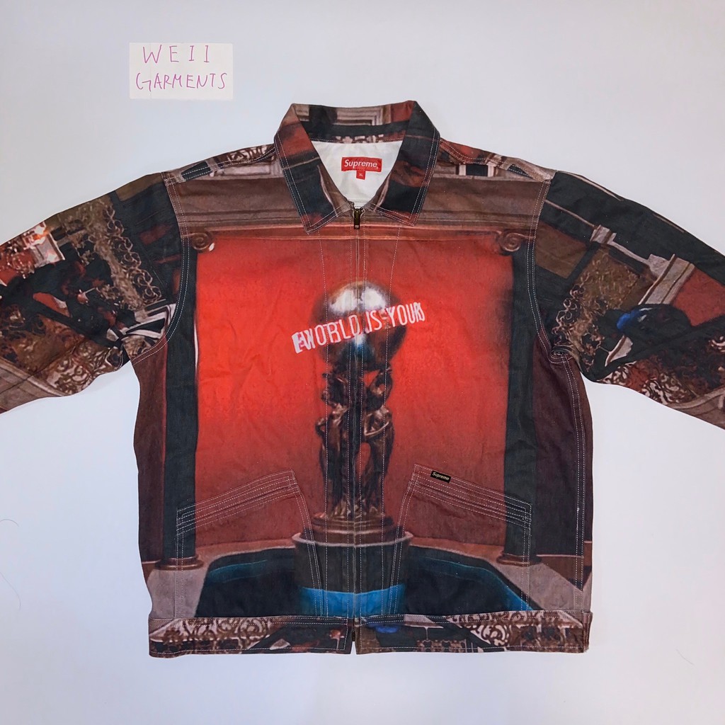 supreme x scarface jacket