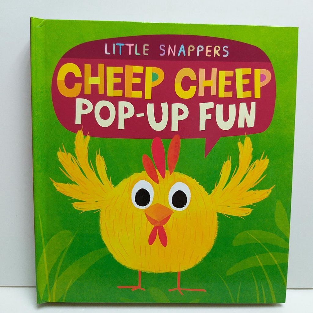 Cheep Cheep Pop-Up Fun 猜猜我是誰 厚紙立體書（外文書）