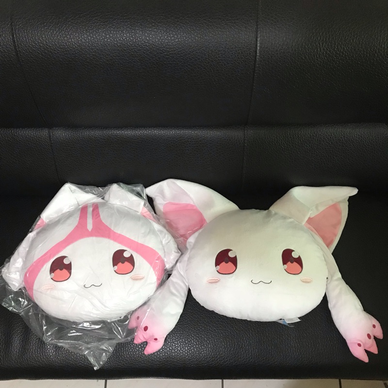 景品/日本正版/魔法少女小圓/附贈品/小丘比/小丘比抱枕/抱枕/靠枕
