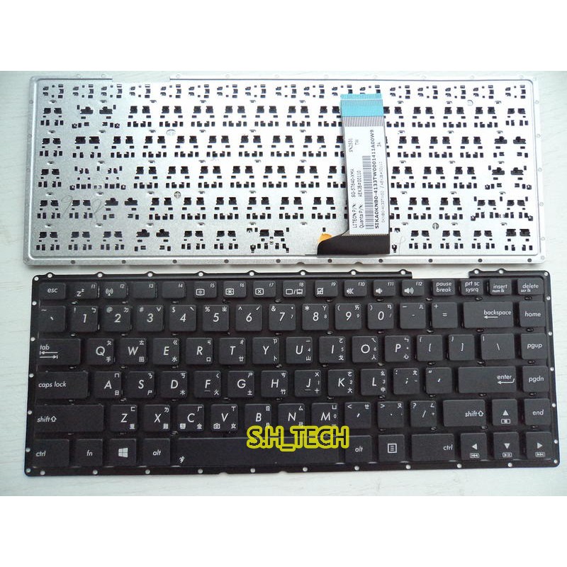 ☆全新 華碩 ASUS X455 X455L X455LN X455LD X455LF 中文鍵盤 筆電鍵盤 更換