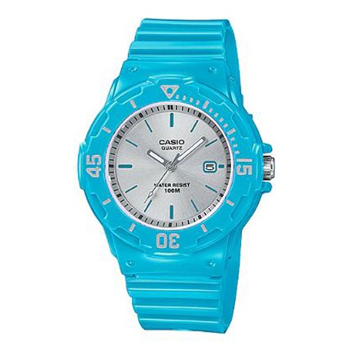 【CASIO】運動潛水風格金屬光澤錶面腕錶-藍X銀面(LRW-200H-2E3)正版宏崑公司貨