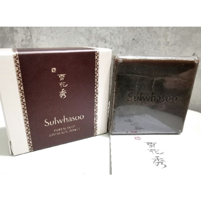 【𝐊𝐀𝐓𝐄購】清倉🇰🇷韓國Sulwhasoo雪花秀宮中蜜皂50g 紅蔘草本洗面皂