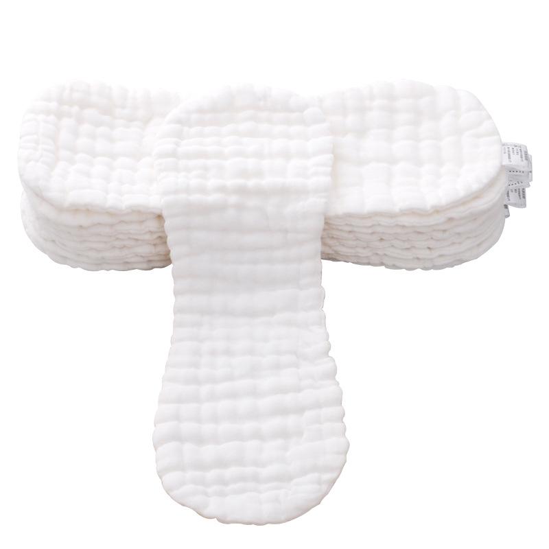 嬰兒可洗尿布全棉紗布尿片新生兒12層花生型介子布