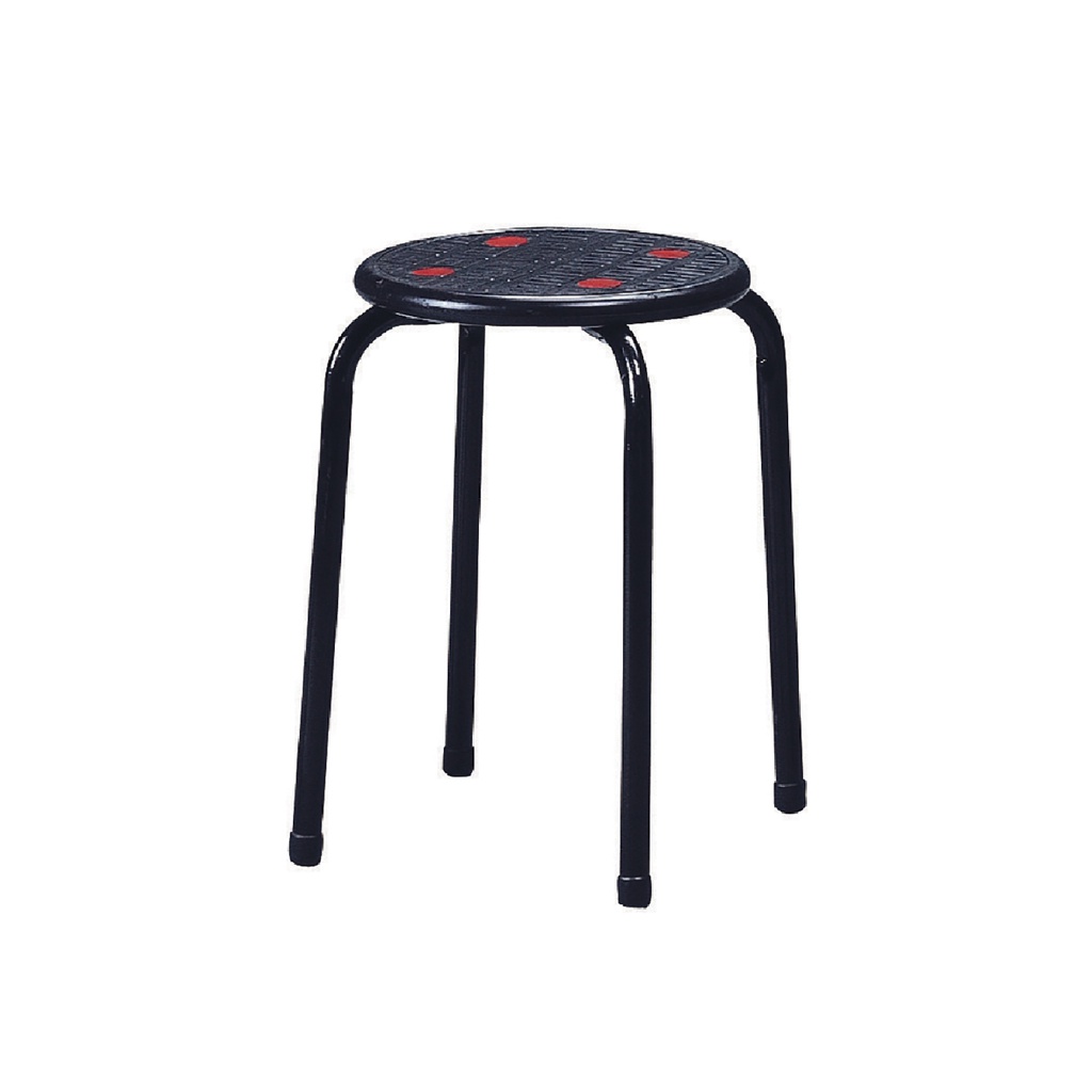 E Xin 滿額免運753 11 八分膠椅圓凳板凳圓椅餐椅休閒椅塑膠椅餐椅小餐椅椅子凳子黑色 蝦皮購物