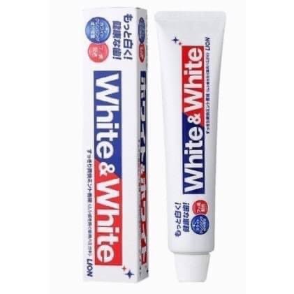 「預購」日本 獅王 LION White&White 特效酵素美白牙膏 150g