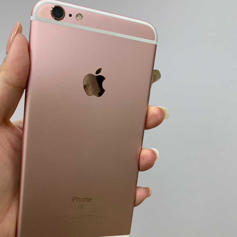 iPhone 6s Plus 玫瑰金 二手機 女用機