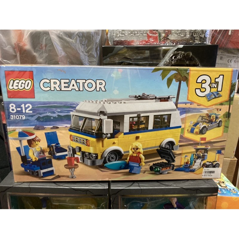 樂高 Lego 31079 Creator 系列 陽光衝浪車 三合一