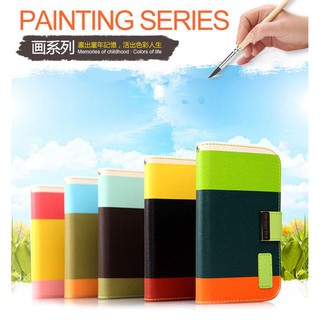 卡來登KALAIDENG 畫系列 撞色皮套 Samsung NoteII Note2 N7100 s3 i9300
