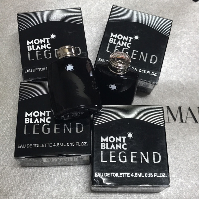 現貨🍭專櫃萬寶龍MONTBLANC 傳奇經典男性淡香水 4.5ml 迷你瓶