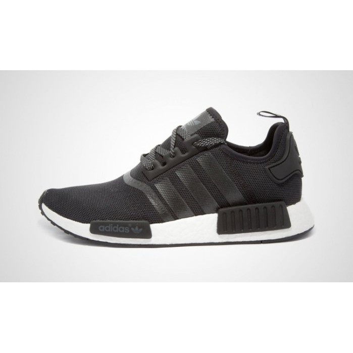 adidas nmd r1 black reflective