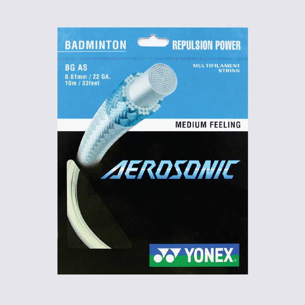 【初中羽球】 YONEX (優乃克斯)  AEROSONIC 羽球線 《羽球線、羽球裝備》