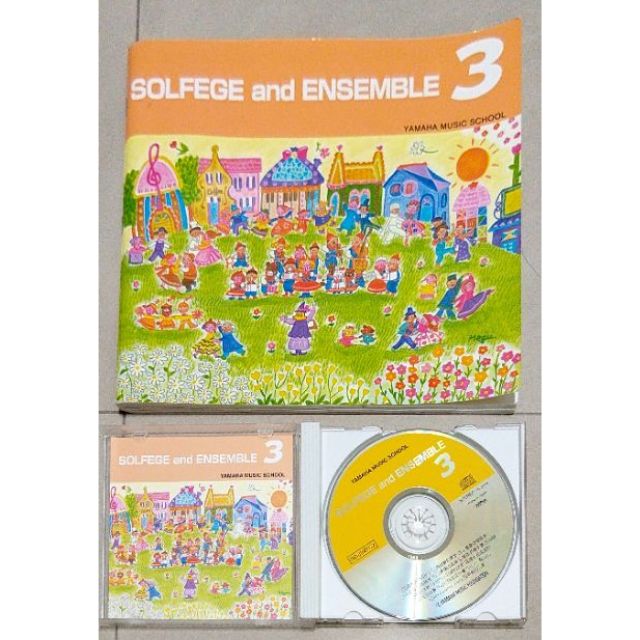 YAMAHA山葉 音樂先修班三/S&amp;E 本CD3，和R本