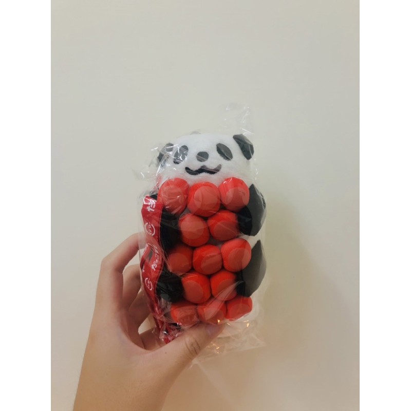 【壽司郎票卡夾】 全新現貨 熊貓 鮭魚卵 玩偶 sushi