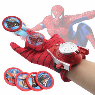 超凡蜘蛛人美國隊長綠巨人鋼鐵俠兒童手套手腕發射器玩具