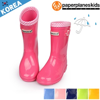 【Paperplanes】紙飛機/韓國空運。可愛兒童雨鞋輕量雨鞋(07764/共6色/現貨+預購)
