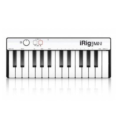 iRig Keys mini 全新25鍵 MIDI 鍵盤（附蘋果Lightning線/支援 ios、Android）