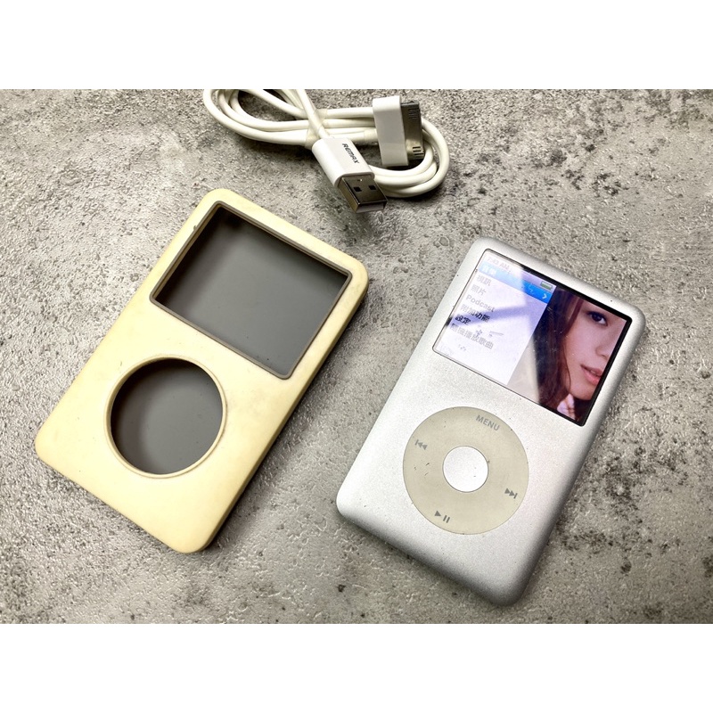 iPod classic 80G 高亮銀色 A1238