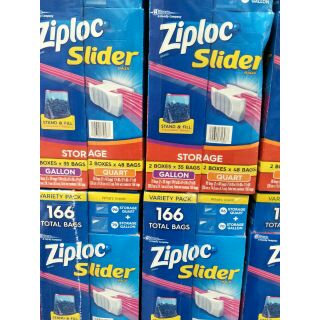 Ziploc 拉鍊式保鮮夾鏈袋 #1183857 好市多代購 密保諾 保鮮夾鏈袋 保鮮 夾鏈袋 #281 拉鍊式 保鮮袋