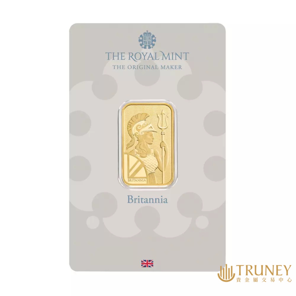 【TRUNEY貴金屬】英國皇家不列顛女神金條10公克 / 約 2.66台錢