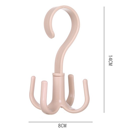&lt;啾飾舖&gt;四爪多功能衣櫃收納掛勾 團購優惠買10送1 領帶掛勾 創意掛勾 包包收納