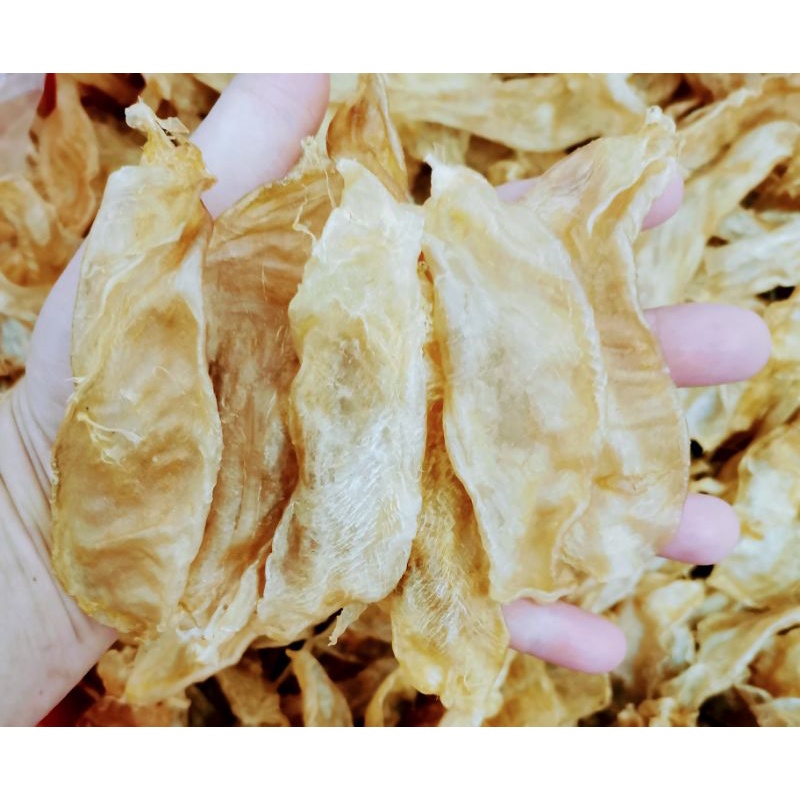 金片花膠（100克1份）乾花膠 黃花膠 魚膠 花菇 日本乾干貝
