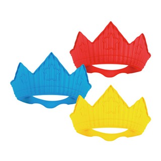 韓國 sillymann 鉑金矽膠皇冠幼兒洗髮帽 (三款可選) (黃色/藍色/紅色)【麗兒采家】