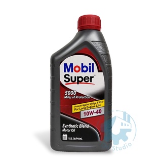【美機油】 Mobil 美孚 Super 5000 10W40 合成 機油 SN PLUS