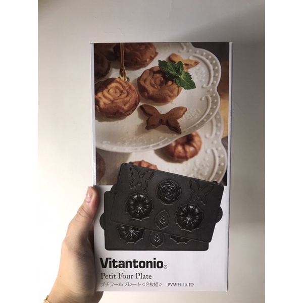 小v鬆餅機烤盤 蝴蝶玫瑰烤盤 Vitantonio